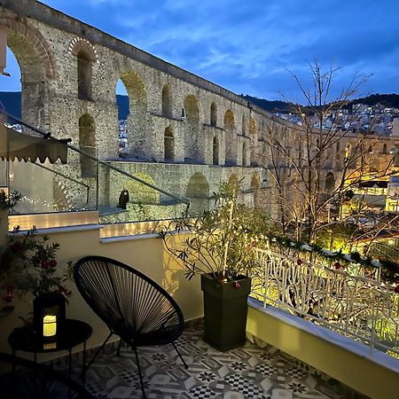Ferienwohnung Under The Aqueduct Boutique House Kavala Exterior foto