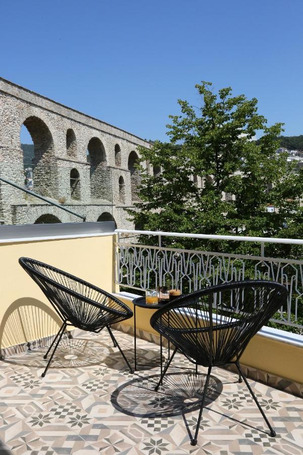 Ferienwohnung Under The Aqueduct Boutique House Kavala Exterior foto