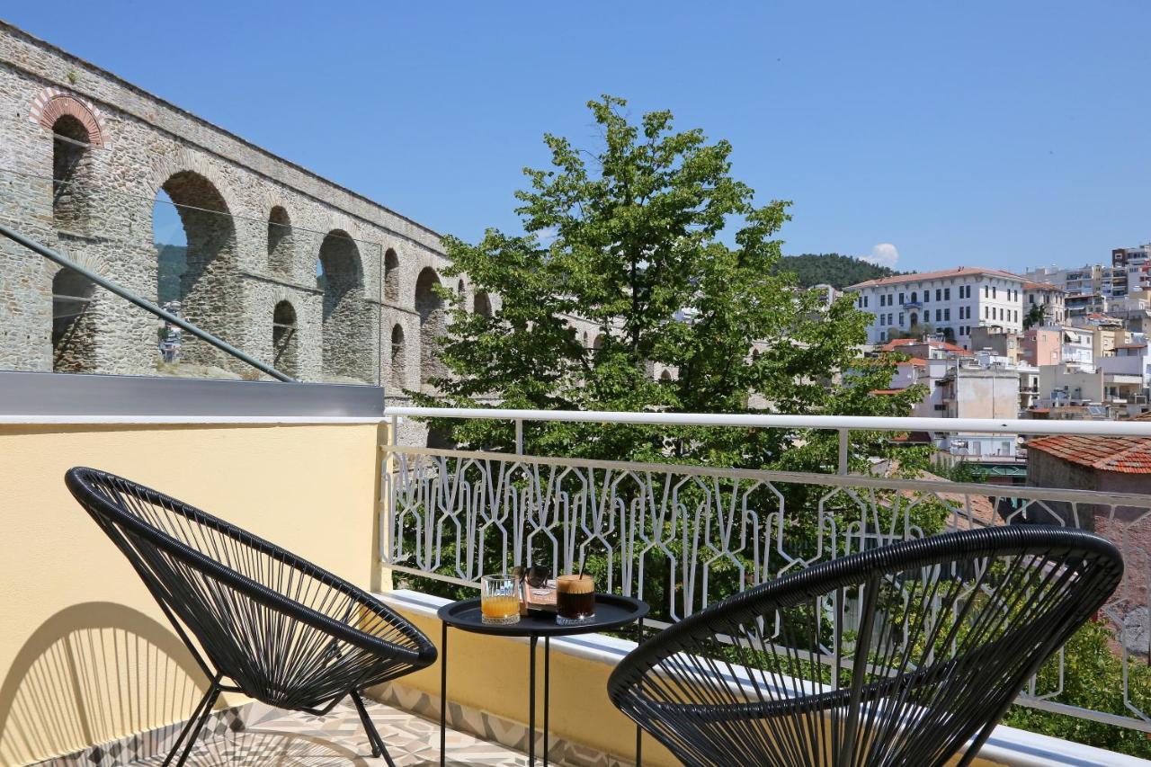 Ferienwohnung Under The Aqueduct Boutique House Kavala Exterior foto