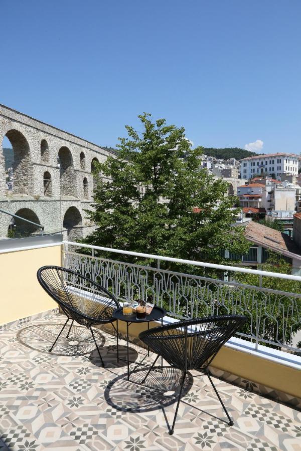 Ferienwohnung Under The Aqueduct Boutique House Kavala Exterior foto