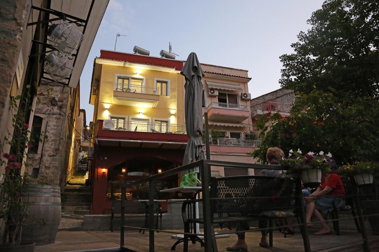 Ferienwohnung Under The Aqueduct Boutique House Kavala Exterior foto
