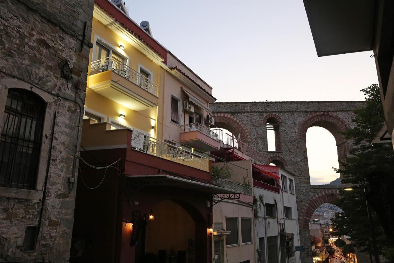 Ferienwohnung Under The Aqueduct Boutique House Kavala Exterior foto