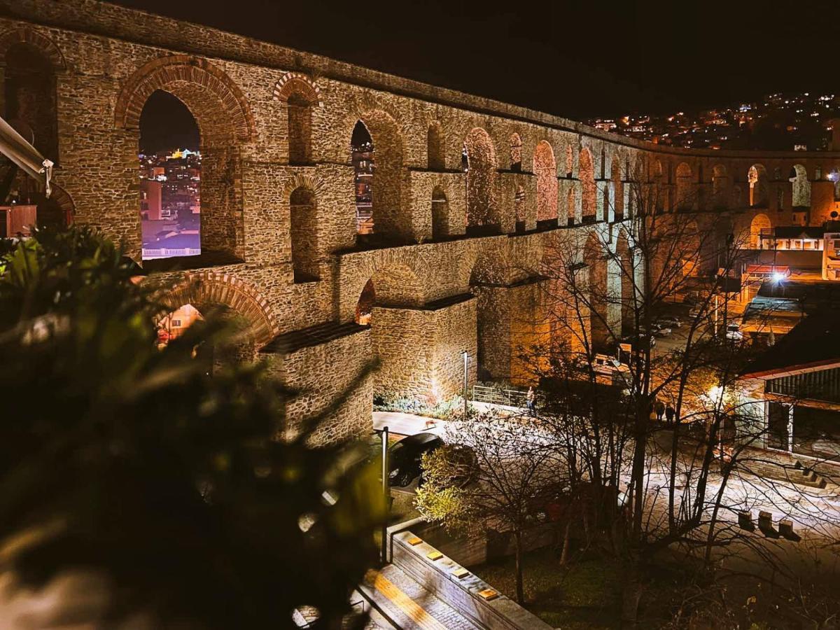 Ferienwohnung Under The Aqueduct Boutique House Kavala Exterior foto