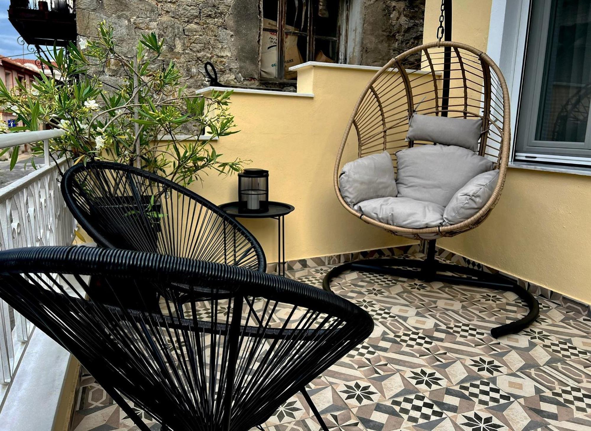 Ferienwohnung Under The Aqueduct Boutique House Kavala Exterior foto